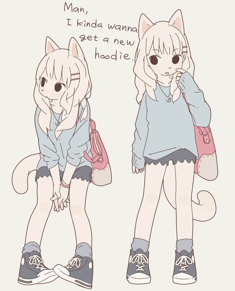 Going shopping with a cat girl~ 