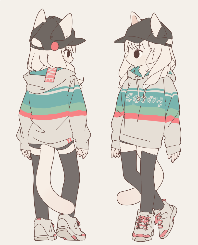Going shopping with a cat girl~ 