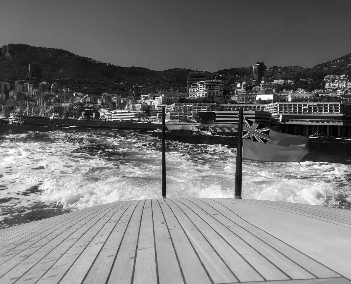 The best way to experience the <a href="/mys_monaco/">Monaco Yacht Show</a> is on the latest <a href="/QYachts/">Quintessence Yachts</a> #AM37 #innovation #creativity #earthmeetswater <a href="/astonmartin/">Aston Martin</a>