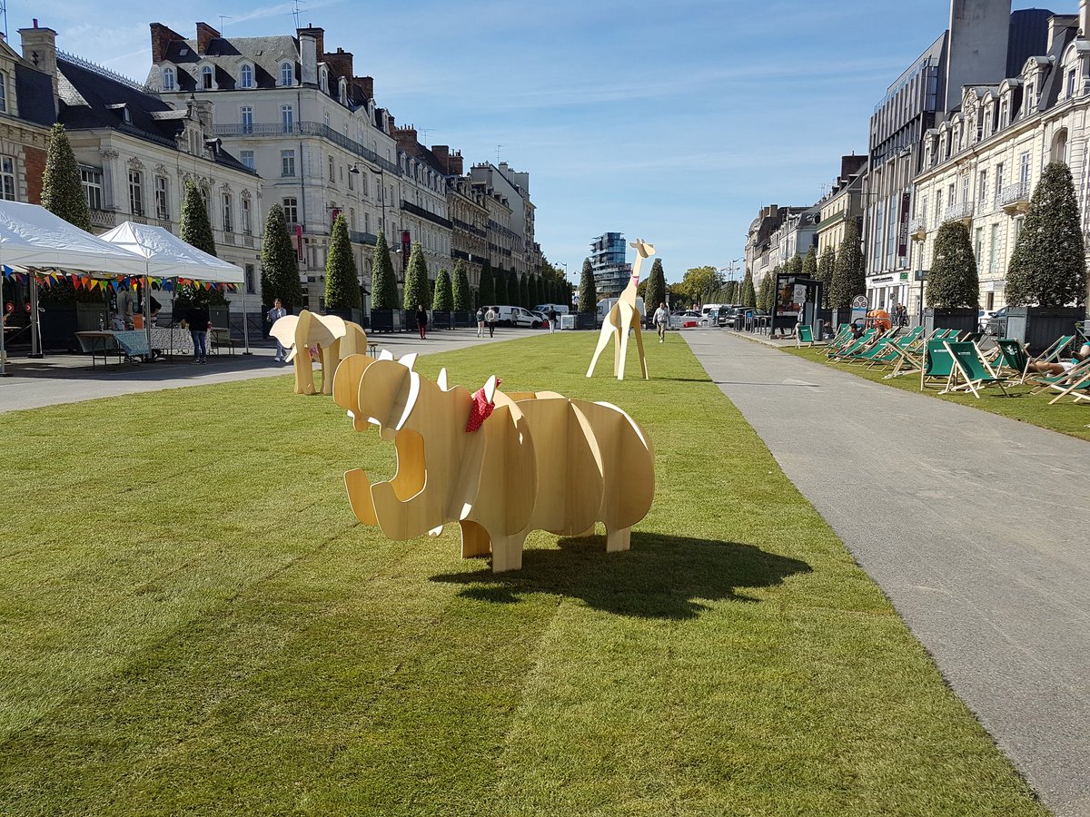 Myriam_Trellu's tweet image. Rennes teste sa métamorphose : Fini le minéral, large Place au végétal ☘🌾🍁 #Rennes2030 #rennesquonaime  @metropolerennes #requalification #patrimoine