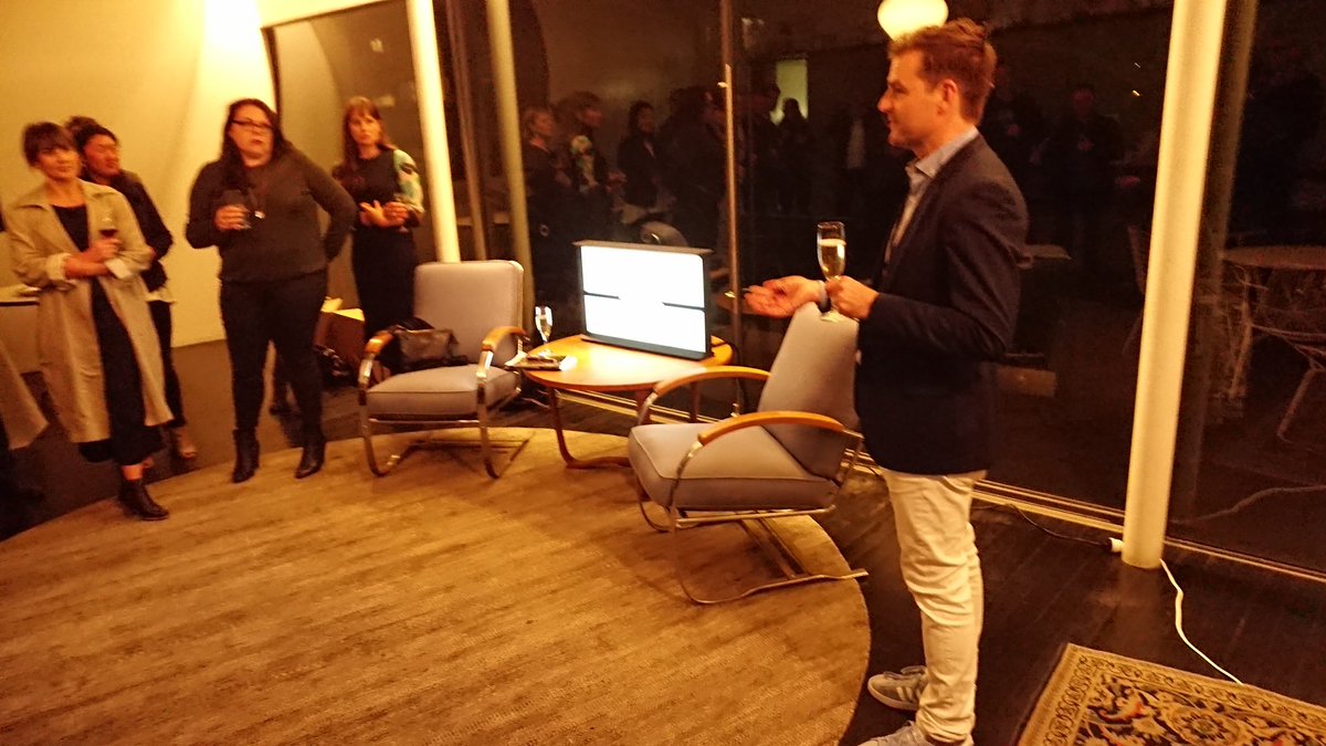 Great conversation andl thought provoking questions <a href="/bijlarchitect/">Melonie Bayl-Smith</a>,  Thanks @timhorton_ for setting up such a great gathering <a href="/sydarchfest/">Sydney Architecture Festival</a> <a href="/BECnetwork/">Built Environment Channel</a>