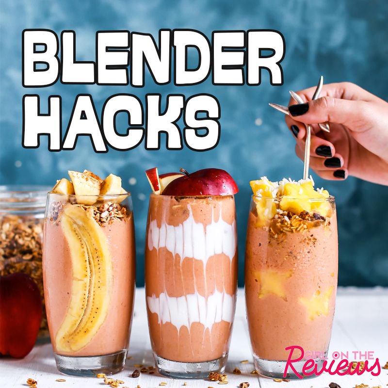 GOTRny's tweet image. Wanna add a boost to your morning protein shake? Try blending a scoop of protein powder with a cup of fresh brewed coffee and another cup of almond milk! 😉

Stay tuned for more #blenderhacks and check out my website too for the best blenders in 2018! 💜 girlonthereviews.com