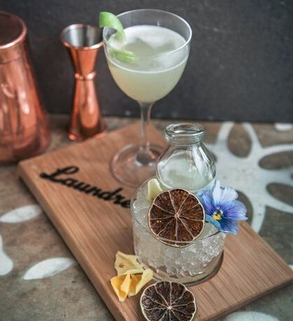 Calling all #GinLovers, we have a cocktail that's right up your street - take a look at the beautiful 'Soap Opera Gimlet' 🍸