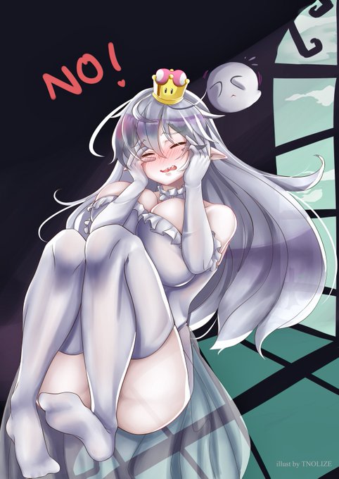 King Boo!

Also check it out here:
https://t.co/2kut2gEHWr

#Boosette #キングテレサ姫 #女体化 #キングテレサ #スーパーマリオ #スーパークラウン #ピーチ姫化 #照レサ 