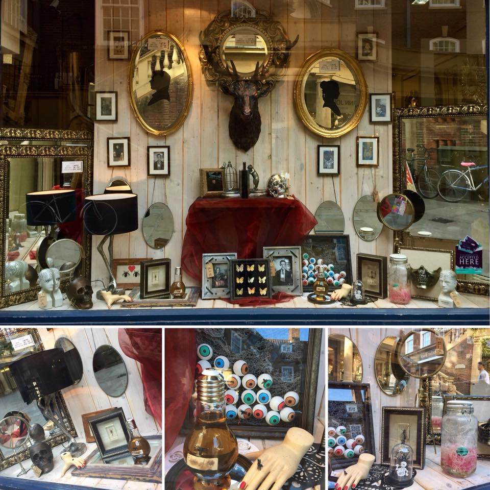 Trick or Frame? Our Halloween window is now on!