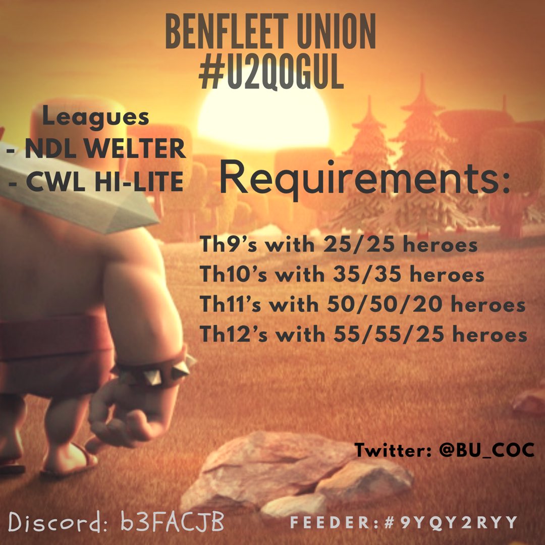 Our new banner!🔥🔥
Join us through the discord code provided in the banner! Requirements are to be followed before applying! Thank you!