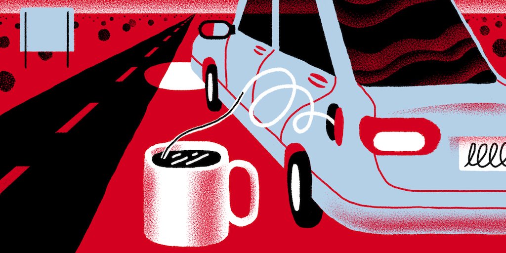 Dropbox's tweet photo. Coffee grounds can be repurposed into biofuel for cars and buses. It really does keep the world running. Cheers! ☕️ #NationalCoffeeDay (4/4) https://t.co/aFXMbjY1pU
