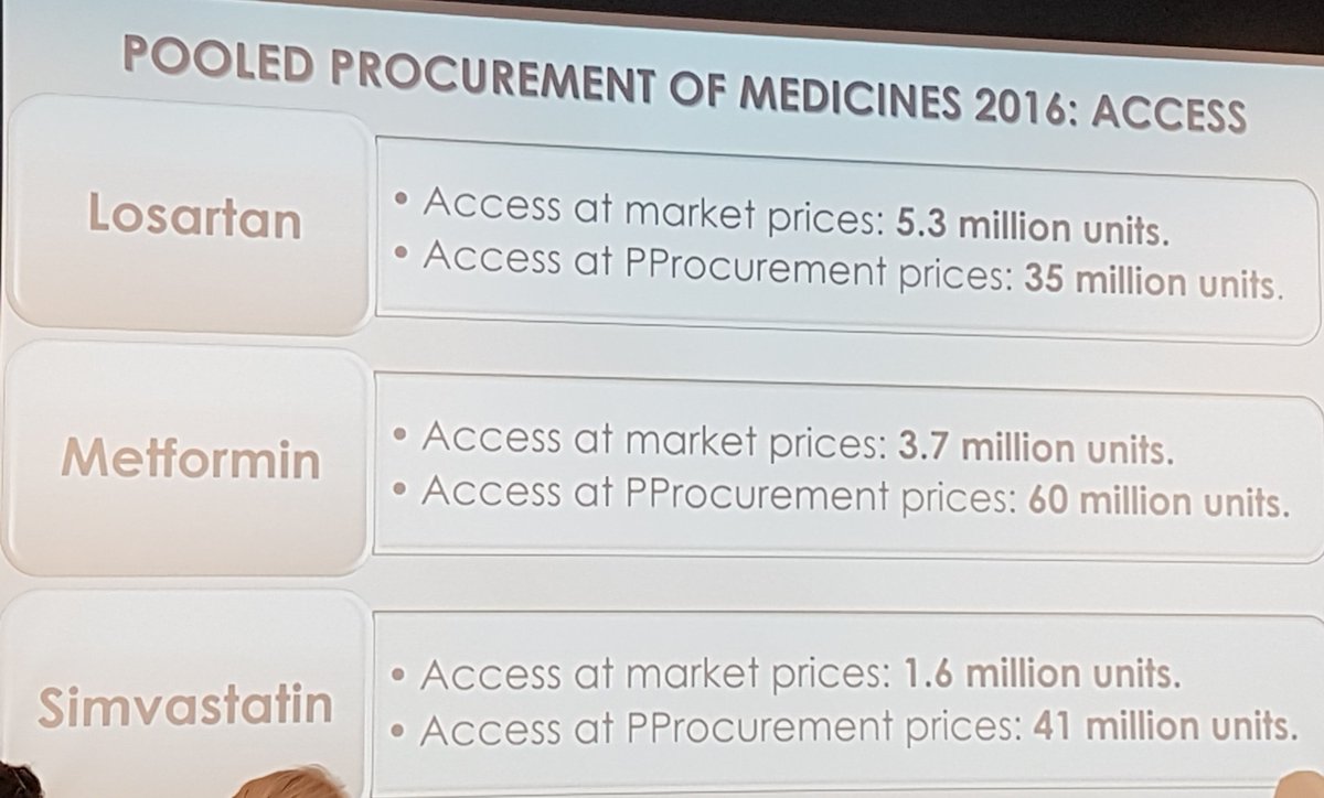 hidschow's tweet photo. Amazing set of stats on how compulsory licensing and pooled procurement in Ecuador massively improved access to medicines as well as govt making savings of $423m (0.4% GDP) #GCIP18 #GCIP2018 #Access2Medicines https://t.co/T6VRkBjthi