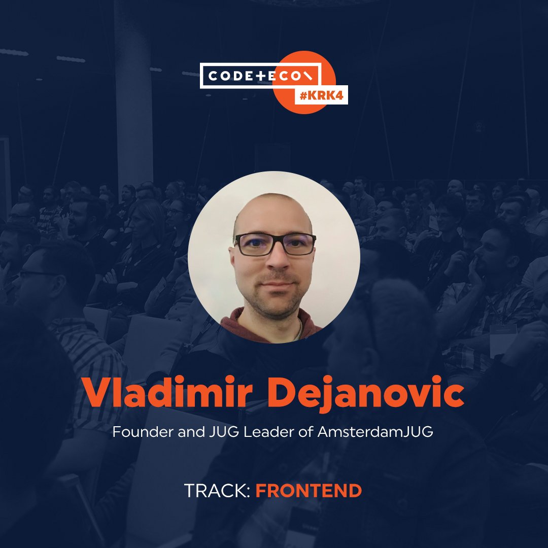 VladimirD_42's tweet photo. Join me on 11th October at #Krakow for my talk What Users Want, A/B testing explained at #CodeteCon @CodeteGmbH https://t.co/AgW1RDkyCp