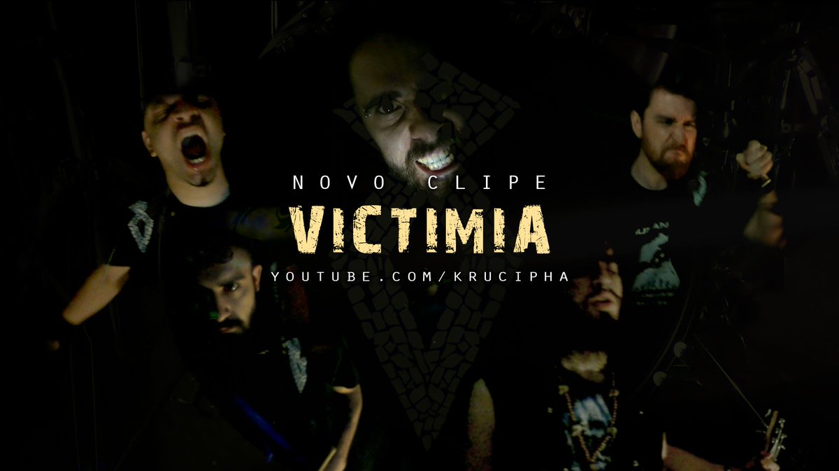 rockcomvina's tweet photo. @krucipha lançou clipe para "Victimia"
> https://t.co/OQoOgQbYvw https://t.co/VMPr52if3d