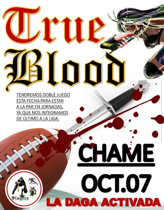 Acompaña a nuestro equipo sub True Blood este 7 de octubre en Chame.