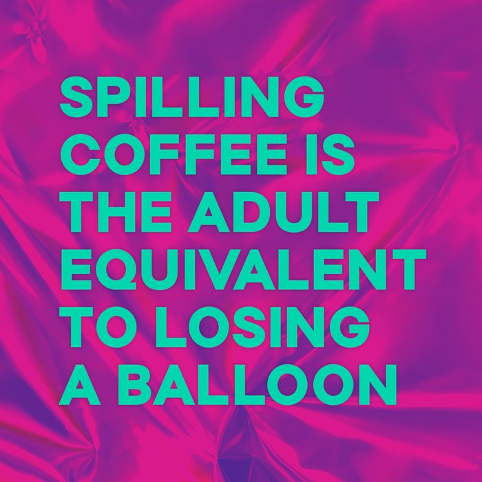 &amp; I will cry, like a child who lost their balloon 😭#coffeeday #nationalcoffeeday