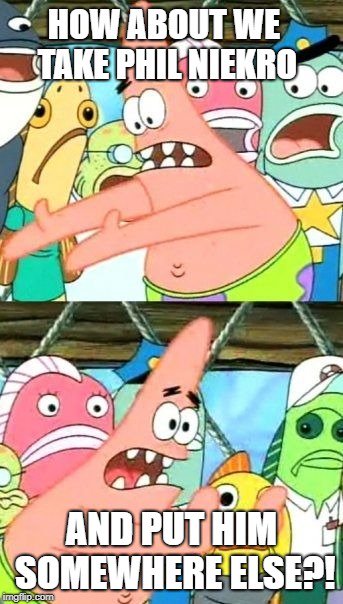 MLBTheShowMemes's tweet photo. It's really that simple if you think about it. #BlackListPhilNiekro https://t.co/pYkoLiDY5w