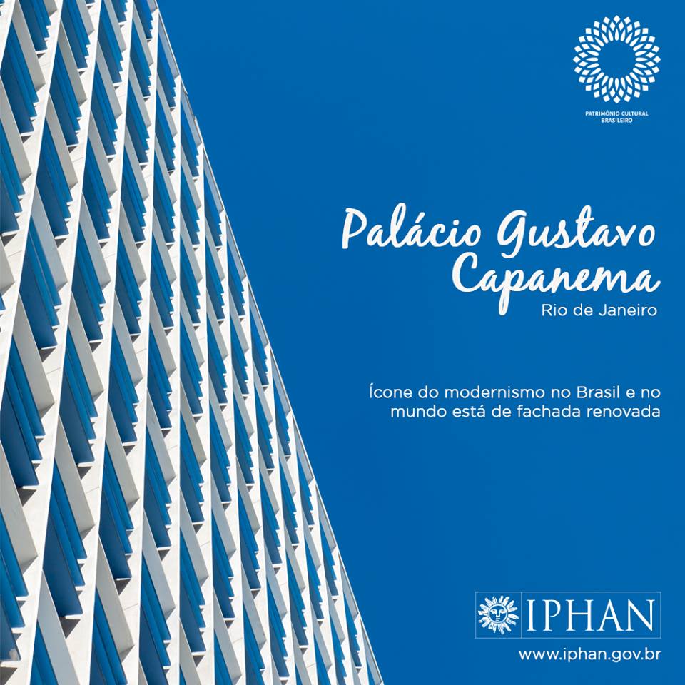 CongressoPC's tweet photo. O Palácio Gustavo Capanema (RJ) está de cara nova!👏🤗
Sua fachada foi totalmente restaurada pelo Iphan, recuperando sua integridade e características da arquitetura e das artes dos anos 1930.🏢😁
➡️Confira: https://t.co/MxZj8uW60E
#RJ #PatrimônioCultural https://t.co/doRhrvWFvp