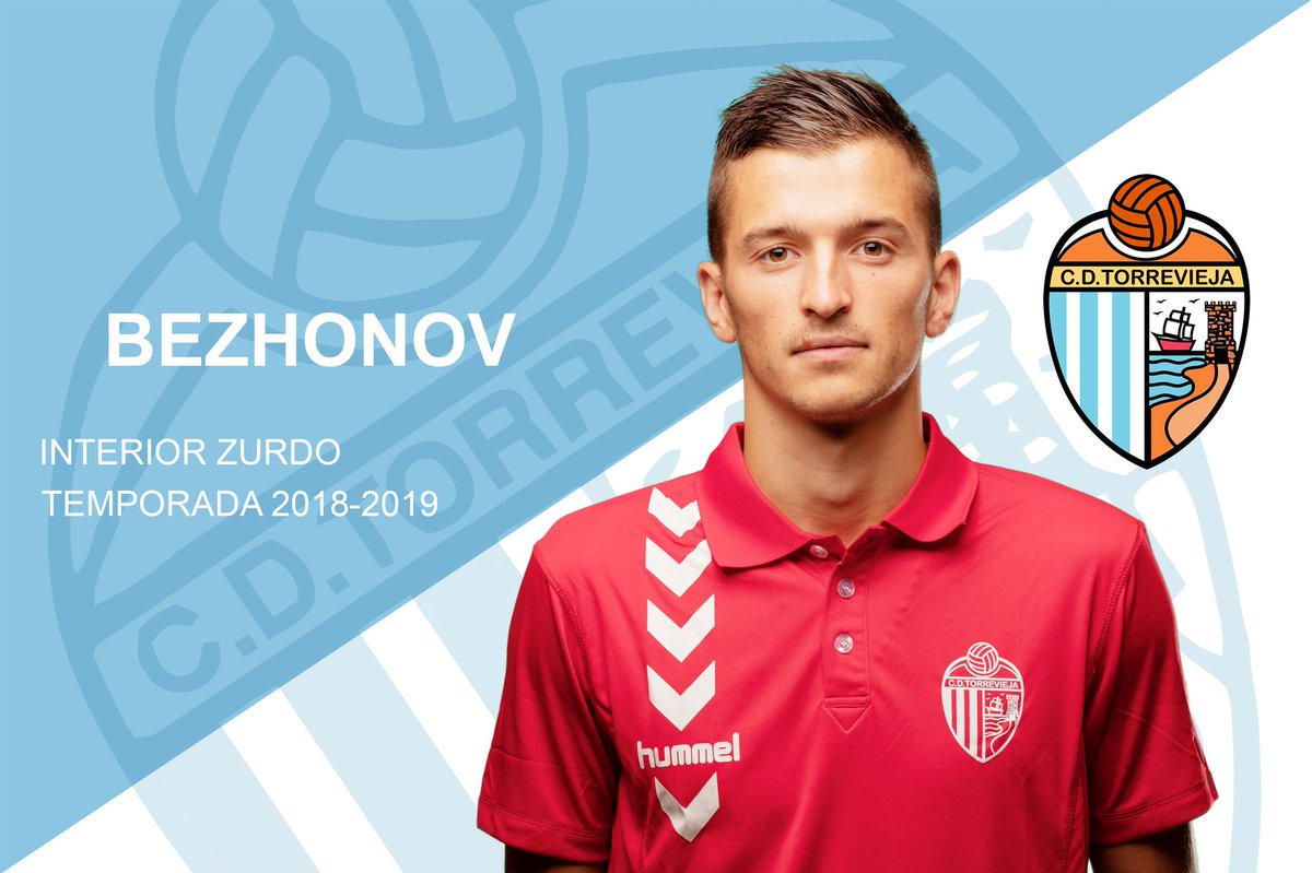 CDTorrevieja's tweet photo. ✍ OFICIAL | El jugador ruso Bezhonov, aumentará la competitividad en la plantilla.

➡ https://t.co/cDTGLlS4aP

#BezhonovEsCDTorrevieja 🔵⚪⚽ https://t.co/JYt4y54Wbd