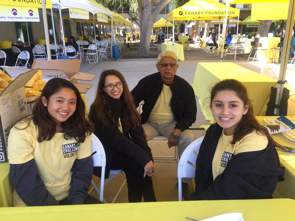 CanaryChallenge's tweet photo. We couldn’t pull off the #canarychallenge without our amazing volunteers! https://t.co/UOi26NUnP0