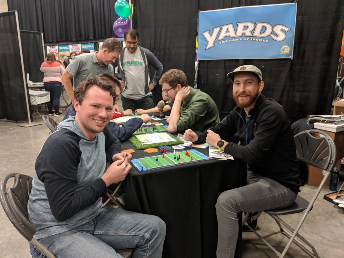 YardsTheGame's tweet photo. #BostonFIGFest Having fun!! https://t.co/vLtFkyMAvK
