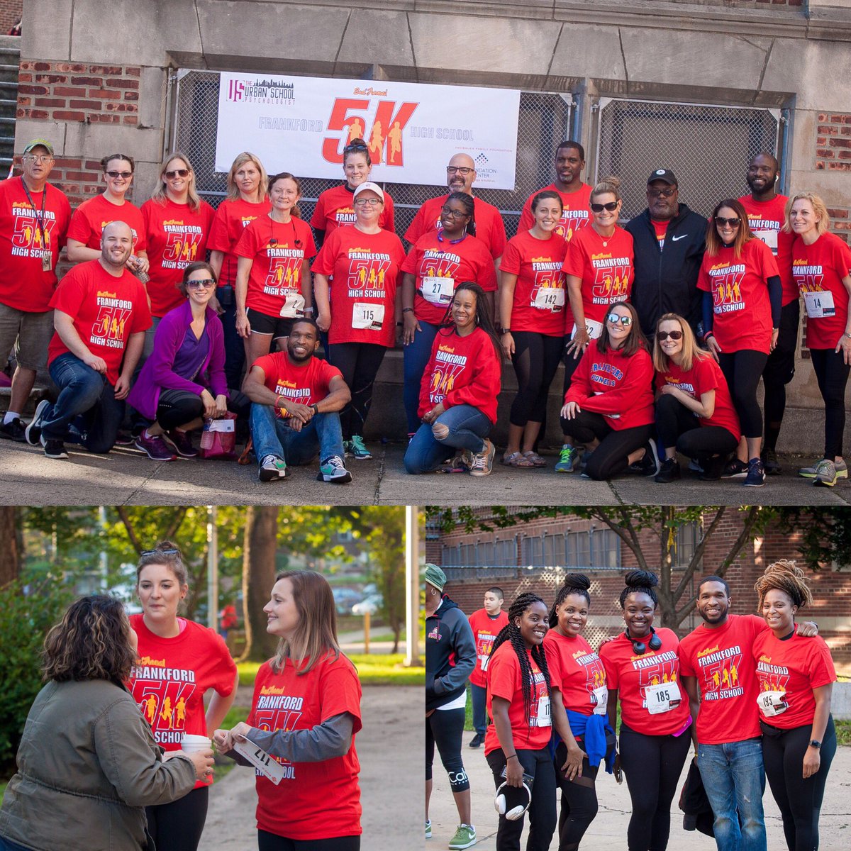 Thank you to all the staff, students, families and community members who came out today for the 2nd Annual Frankford 5K. It was a great success! Just 12 months away from the next one, get training! 💪🏽 <a href="/Dr_Calderone/">Dr. Calderone</a> <a href="/SDPHighSchools/">PHLschools High Schools</a> <a href="/PHLschools/">Philadelphia Schools</a>