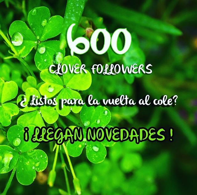 CloverEduca's tweet photo. Gracias a tod@s vosotr@s ya somos 600 y subiendo!!! No os perdáis todas las novedades que trae el nuevo curso!! #educacion #aventura #idiomas #diversion #inmersionlinguistica #englishadventure https://t.co/J3WEMuos9C https://t.co/1261BMY5FX