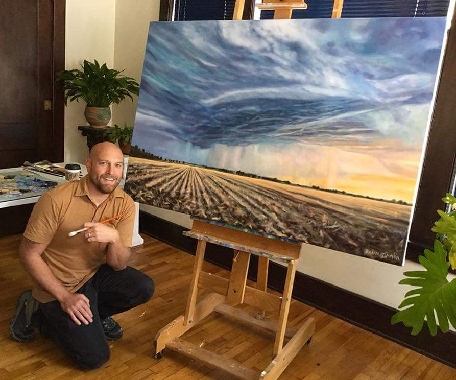 Just finished, “Hope in Troubled Times.”  40x60 inches. Commissioned by my friends at Nazarene Theological Seminary. 

The image was inspired by the excellent work of Sean Ramsey.

Half of all the proceeds from print sales for this #Painting will go back to help students at NTS.