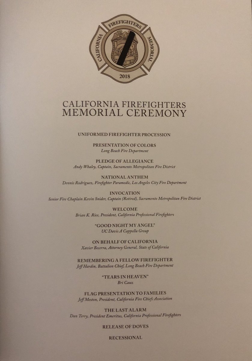 Click on link to watch today’s ceremony at 11am cafirefoundation.org  <a href="/UFLAC/">LA City Local 112</a> <a href="/LAFDtalk/">#LAFD Talk 💬</a> <a href="/Lacitychiefs/">COA</a> @IAFFNewsDesk 
#CAFirefightersMemorial
#NeverForget #firefighter