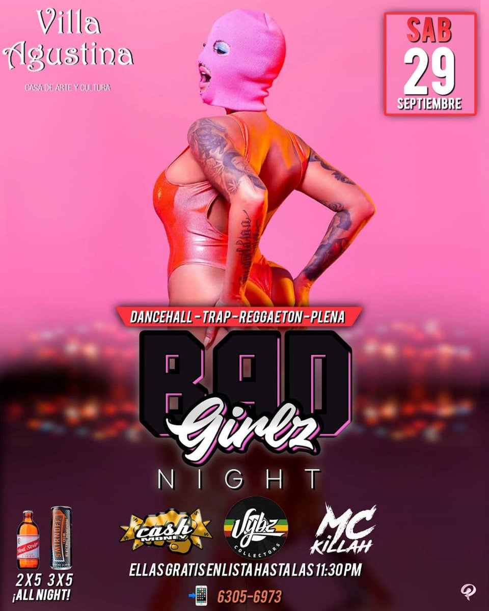 VybzCollectors's tweet photo. HOYYY @Cashmoney507 @McDport @luigi_konvict @Mckillah_507 @victorhugo507 @VybzCollectors en @VillaAgustinaTw #badgirlsnight https://t.co/9Q9NjkZFpa