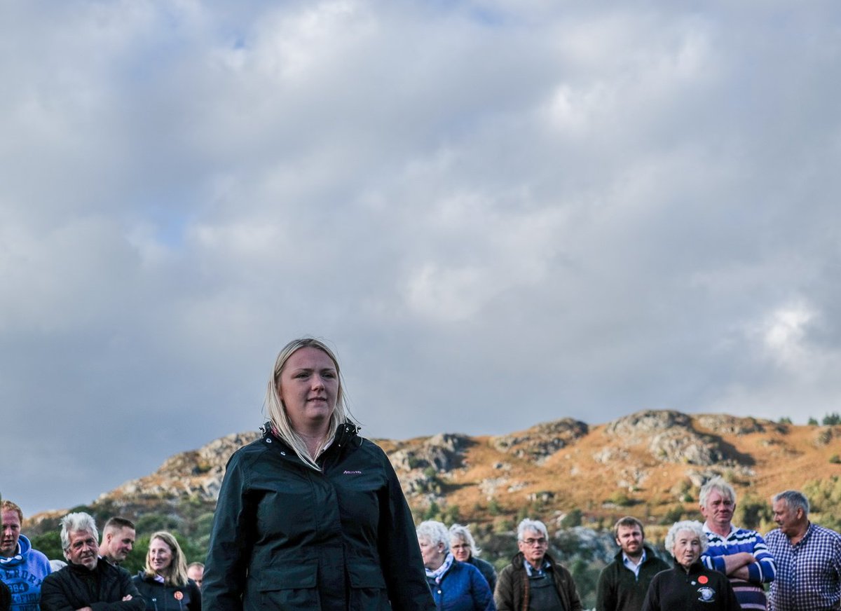 Congratulations Jack and Alex Bland - their yow was crowned Herdwick world champion at <a href="/EskdaleShow/">Eskdale Show</a> today.  The judges - Dorothy Sharp, Hannah Dickinson &amp; Jean Wilson (#QueenOfHerdwicks) - couldn't reach agreement, so referee Lizzie Weir was called in to make the final decision