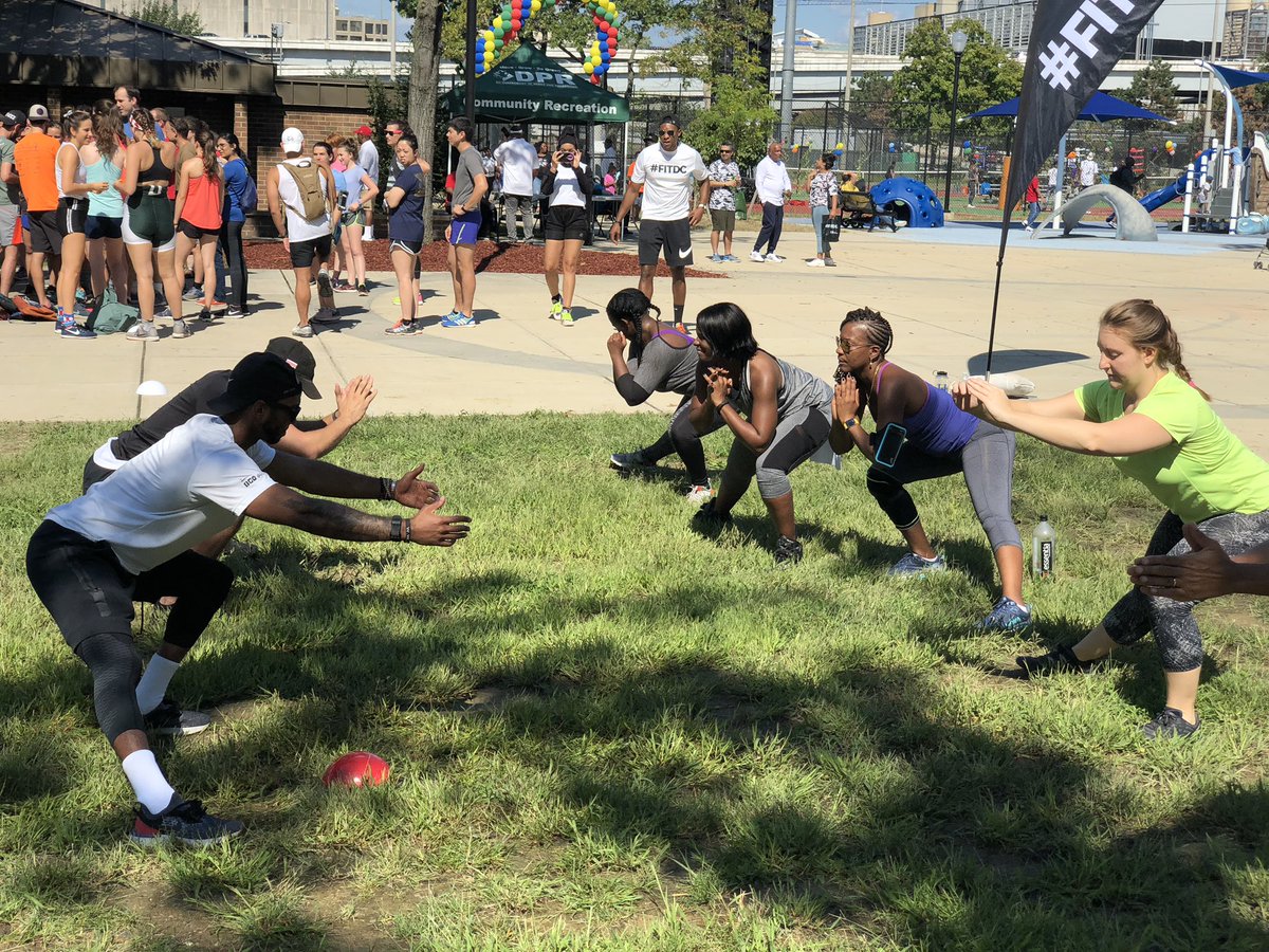 _MORADC's tweet photo. It’s a beautiful day for #DPRRecDay. Fitness, fun and smiles are good for your mind, body and soul. @MayorBowser @DCMOCRS @DCMOCA #FITDC https://t.co/WGDa6aU9Iu