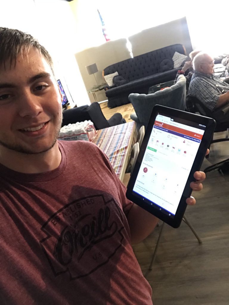 CountryYoung's tweet photo. As The President of @CountryYoung, I came down to North Conway to check out the new sweet office! Now I’m phone banking here to #DefyHistory in November! Our Committee will be back soon to help #Leadright! #Themoosecrew #WorkForTheWin #RedWaveForKavanaugh https://t.co/kMXnDoDrg9