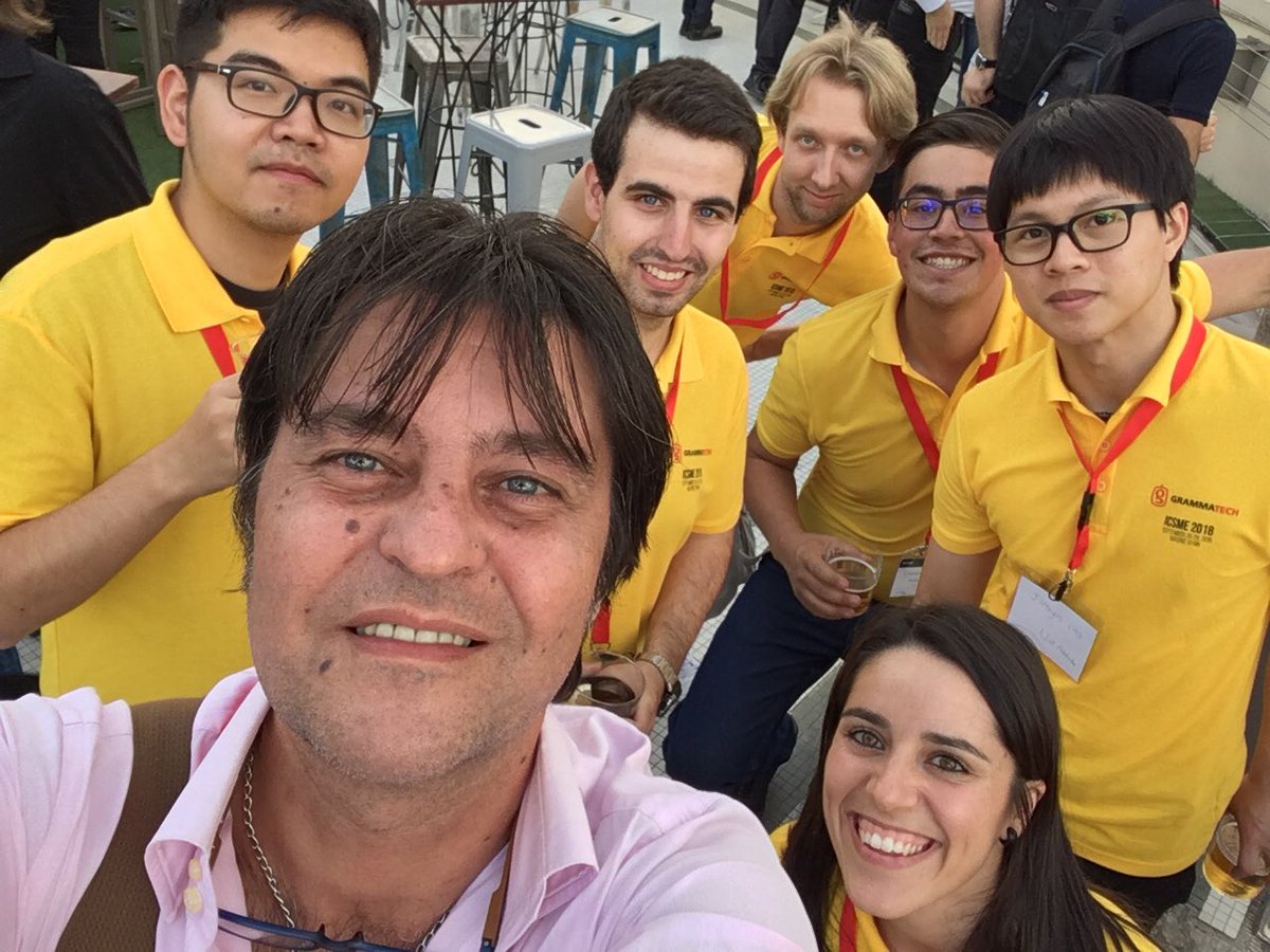 JfProfesional's tweet photo. Many thanks to @gregoriorobles team! Every single member taking care of all of us. Awesome work! #icsme18 https://t.co/oiVObx4aio