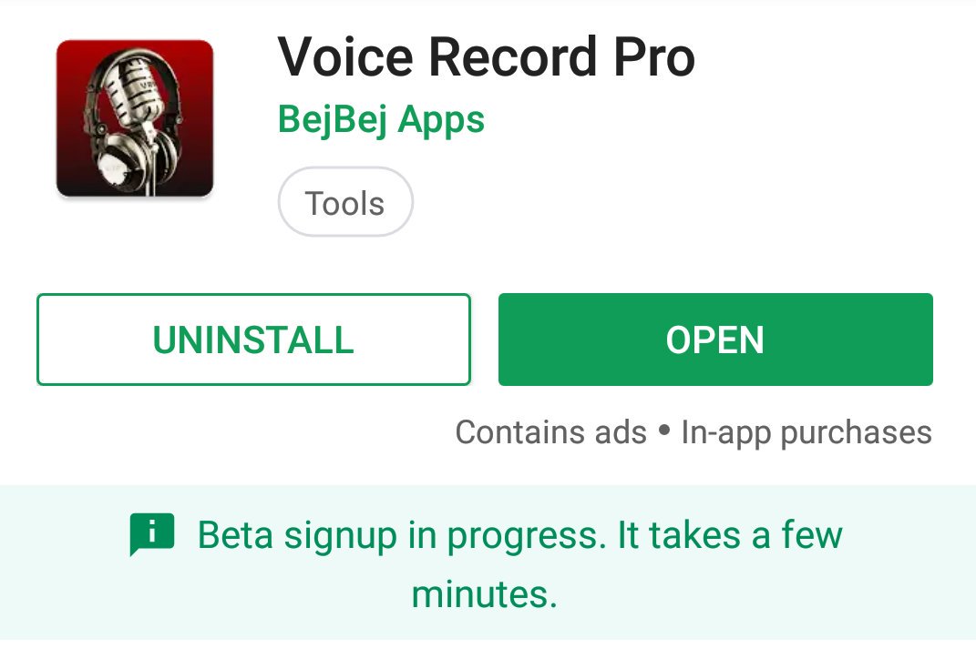 smartfilming's tweet photo. Are you excited about the fact that the popular iOS audio recording app #VoiceRecordPro is now also available on Android? You might want to consider joining the beta program to help make the app better and get all the iOS features! https://t.co/ZLSEZhVDeb