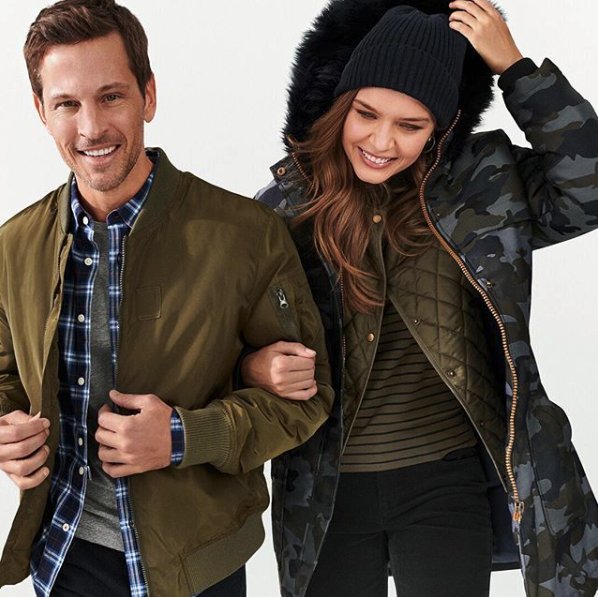 CanadaCurated's tweet photo. Lots of layers for him &amp; her by @joefresh for this Fall #canadian #fashion https://t.co/Oh9Z0rsAoe