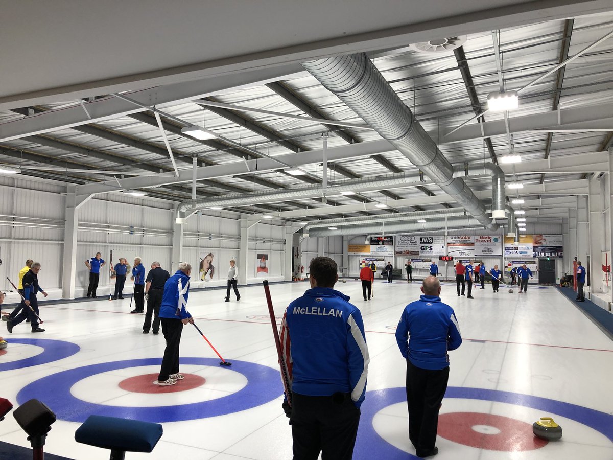 Getting in on the action <a href="/KinrossCurling/">Kinross Curling</a> on their 350th Anniversary weekend...been challenged to MP&amp;MSPs v Cllrs match...@MspLiz - game?