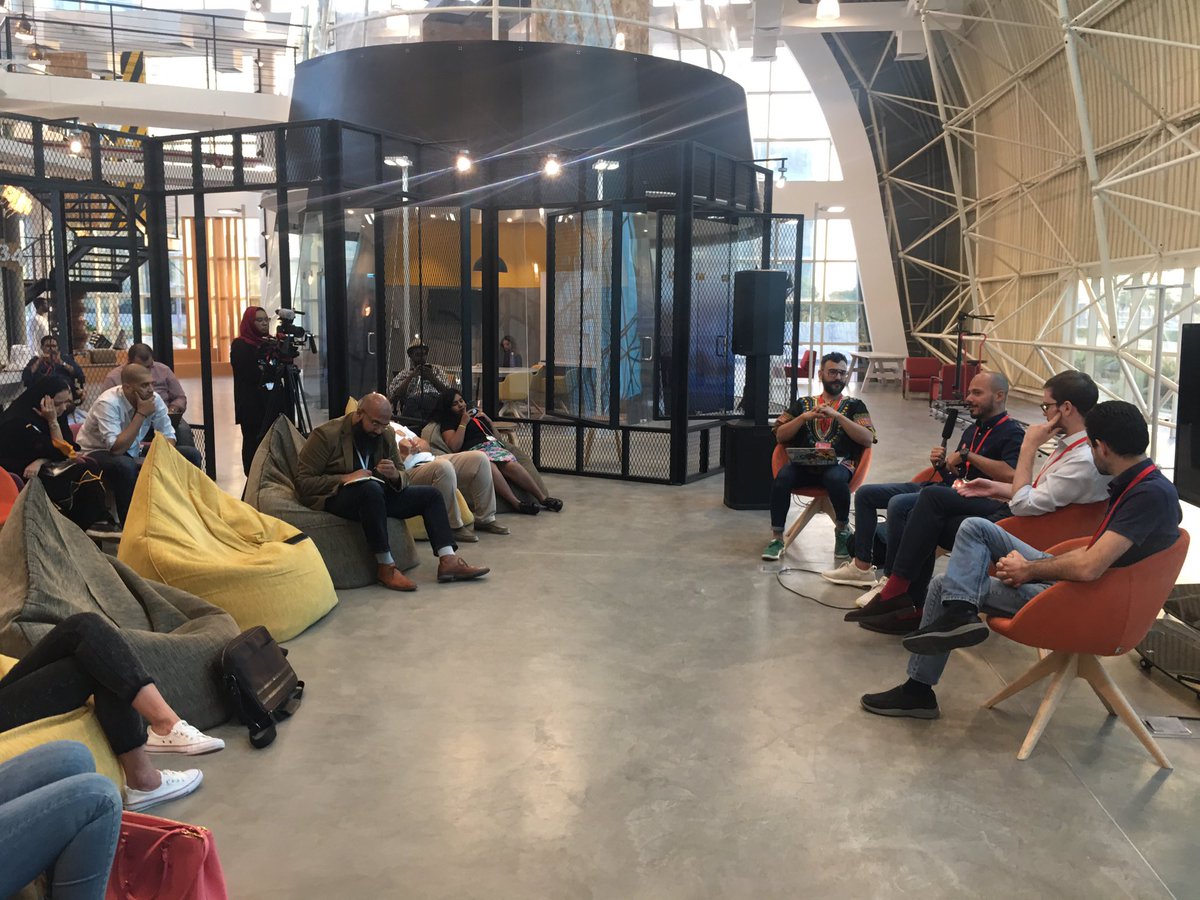 "As podcasters, we are the anti-vanity instagrammers." 😂 <a href="/BaselAnabtawi/">Basel Anabtawi (Basel Meets)</a>  on @mepodcastforum panel, Marketing. #mepodcastforum2018