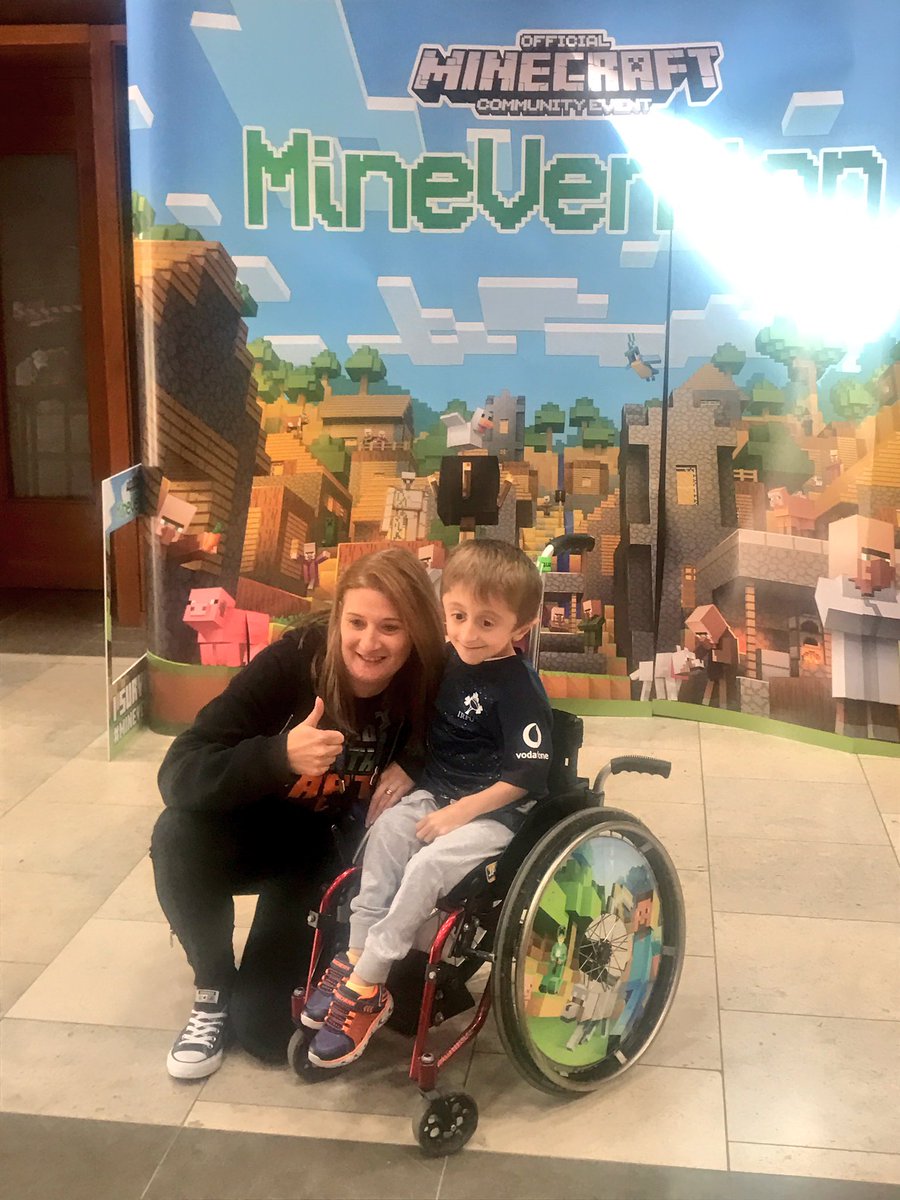 gerard_odonovan's tweet photo. Robert O'Connell from Cork enjoying the #MEPCork @CIT_ie #minecraft #minevention #microsoft https://t.co/eRWABK0uof