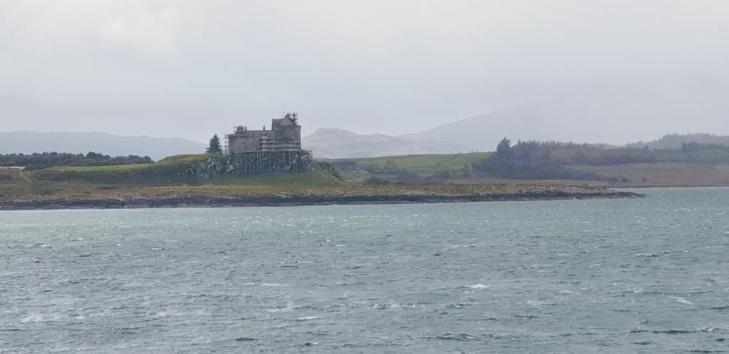 cycleabout's tweet image. A murky  view of Duart Castle #mull