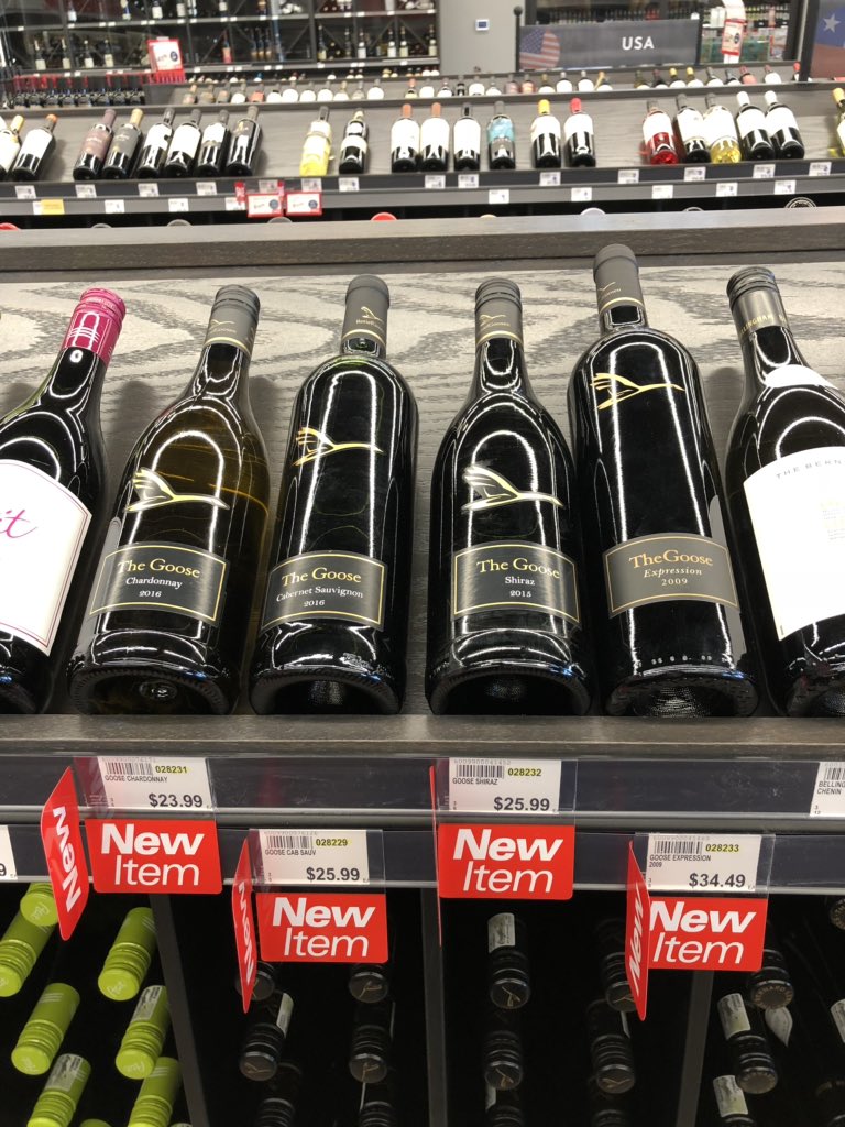 The Goose wine now available at Saskatoon Coop Liquor <a href="/TheGooseWinesSA/">The Goose Wines</a> <a href="/saskatooncoop/">Saskatoon Coop</a> #thegoose #wine #yxe #saskatooncoop