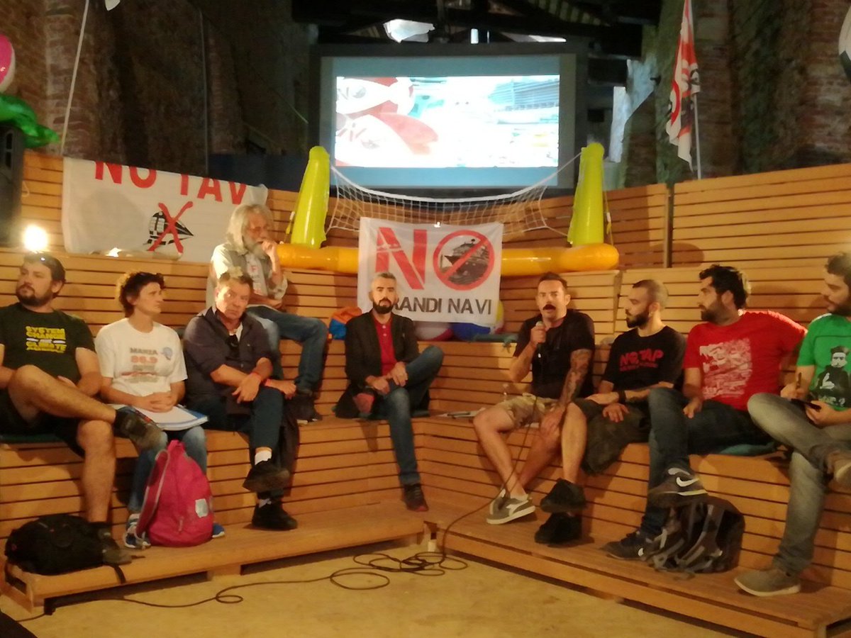 NoGrandiNavi Venezia tweet media