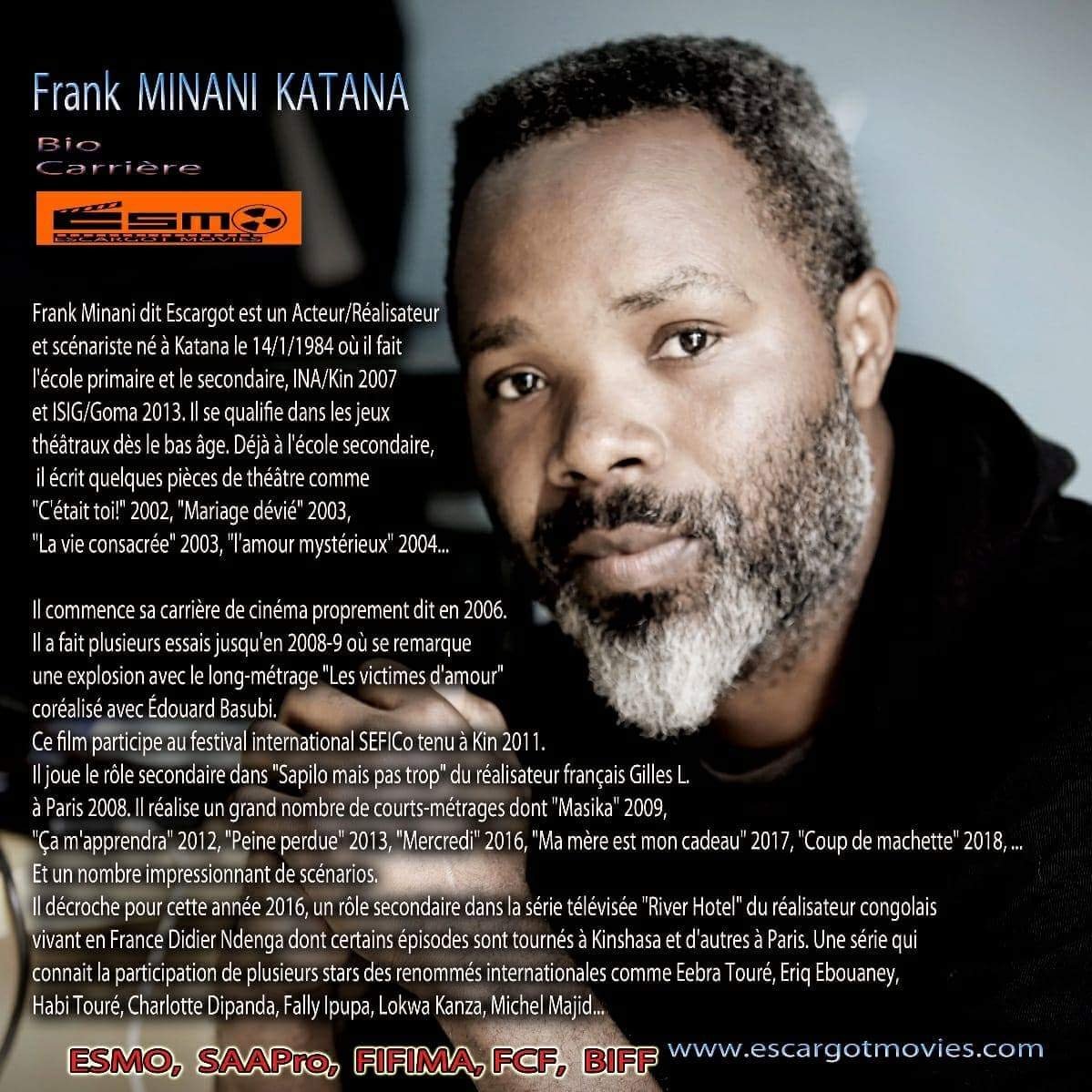 FrankMinani's tweet photo. Voici la brève biographie du cinéaste congolais Frank Minani de nouvelle génération et faisant la fierté du cinéma congolais.
Trouvez plus sur https://t.co/mDhCn22hkP https://t.co/LsS4z3BnMJ