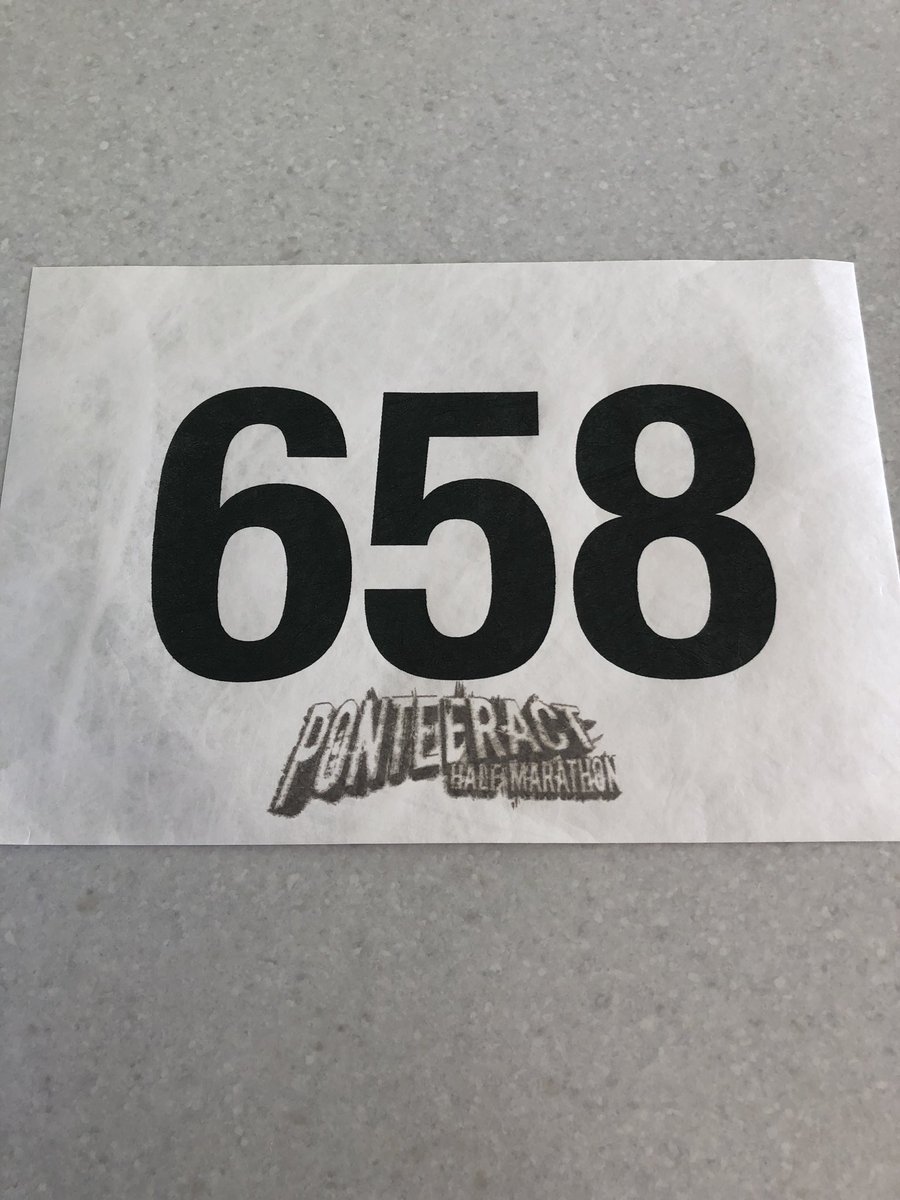 faycharlston's tweet photo. Collected! Ready for tomorrow! #nervous #pontehalf https://t.co/ObolvEkV2w