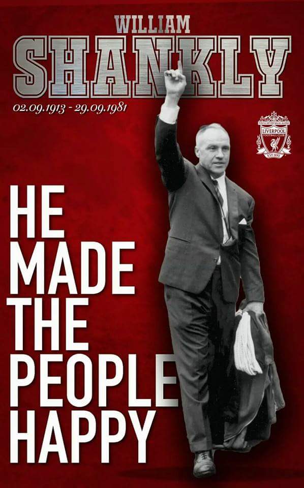 Numzi1's tweet photo. The anniversary of the passing of an absolute legend! ".....I can assure it is much more serious than that" #Shankly #RIPShankly #LFC #YNWA #NeverForgotten #Legend https://t.co/3ZrhWs9gI5