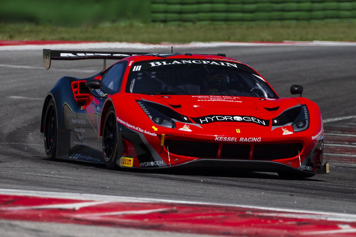 FerrariRaces's tweet image. .@GTSportsclub Qualifying Race has just been completed @Circuitcat_cat and the fight for #IronCup is even hotter! @kessel_ch Racing's #Earle wins and is now just 5 points behind #Artega's #Frers with 25 still up for grabs! P3 overall is @1MANIACpvg on @AFCorse #488GT3! Congrats!