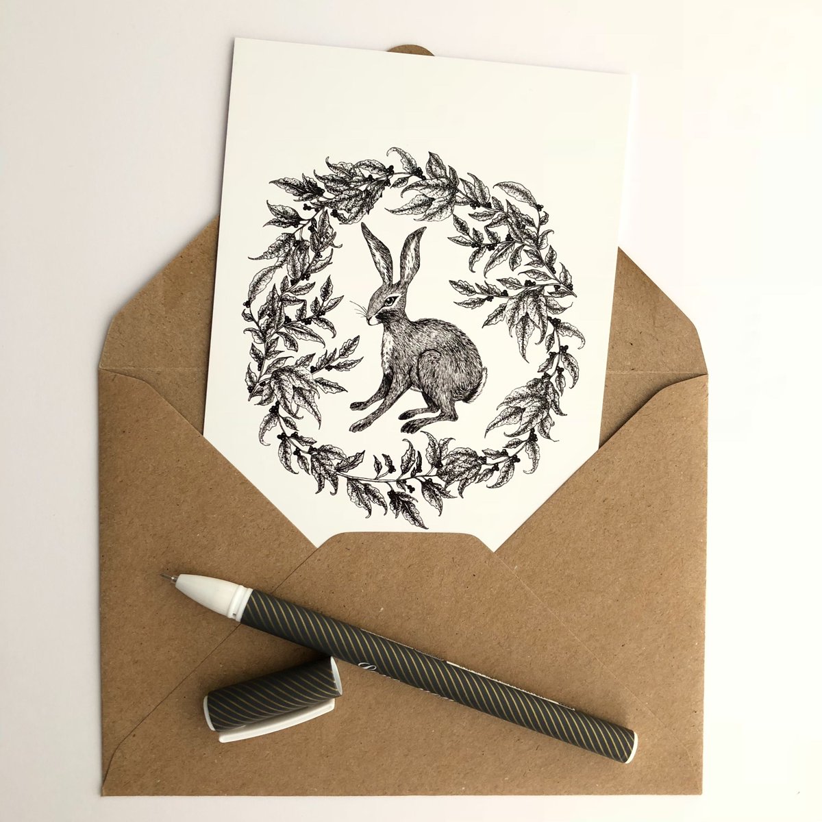 InkPlusPaperUK's tweet photo. 'Hare Illustration' by Painted Witch Designs @KirstyRyder93 

Part of our postcard collection

#postcard #inkpluspaper #illustration #hare #nature https://t.co/juTiaXi0jC