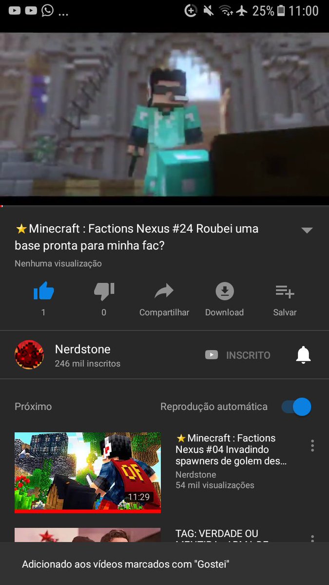 Mereço Um Salve Né Mao <a href="/NerdstoneYt/">Nerdstone</a>