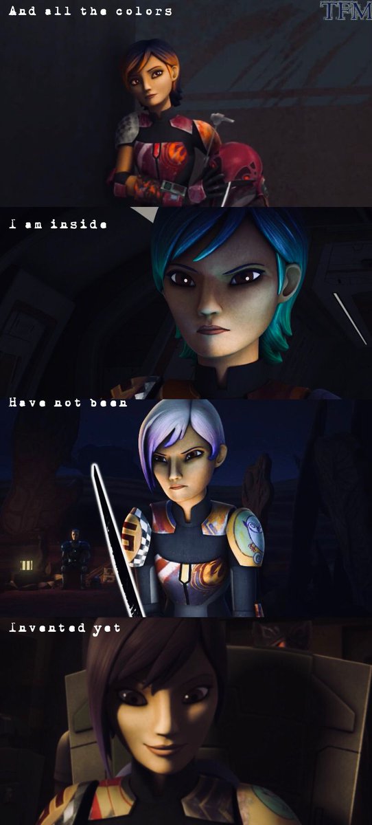 Staygothic4ever's tweet photo. #Whichsabinewrenisbest #season1 #Season2 #Season3 #season4 I Love Her Looks in the 3&amp;4 Season of Rebels https://t.co/cDOw1R3djb