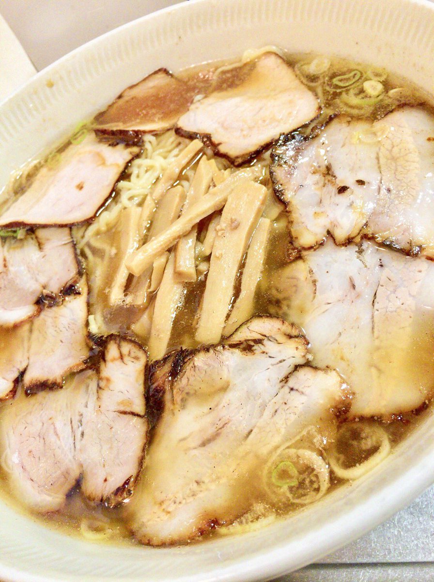 kmfoodmemory's tweet photo. 【大勝軒@永福町】チャーシューメン を注文。量・質ともに行列の理由がわかる。THE 王道ラーメン。星3.5 #大勝軒 #永福町 #チャーシューメン https://t.co/8GecQsXiWw