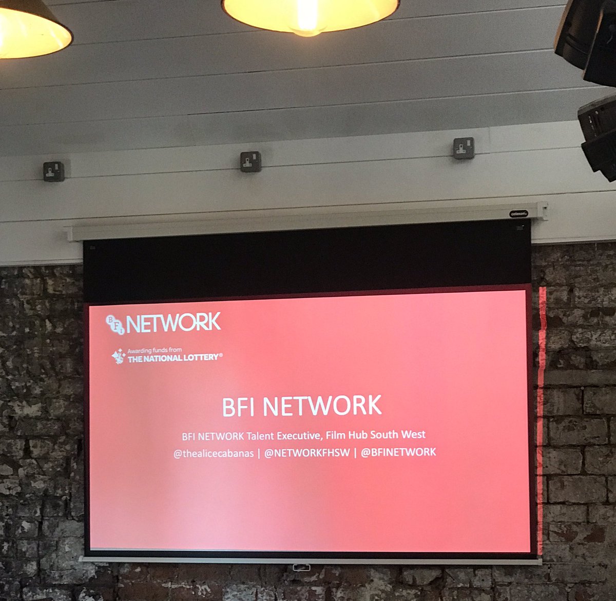 Great day yesterday with <a href="/networkfhsw/">BFI NETWORK South West 🎬</a> <a href="/bfinetwork/">BFI NETWORK</a> for the Emerging Producer Day <a href="/EncountersSFF/">Encounters Film Festival</a> hosted by @thealicecabanas