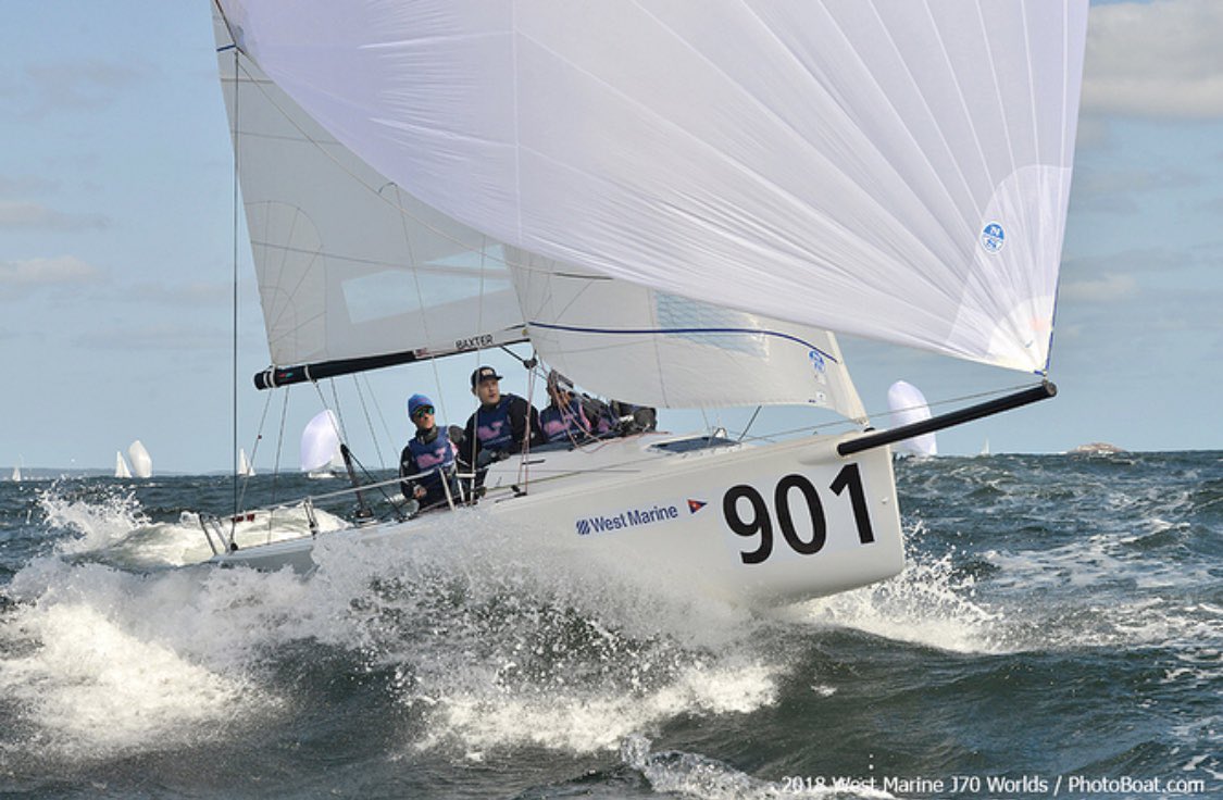westmarine's tweet photo. Cruising into the weekend like... ⛵️🌊🙌🏻 It’s been an amazing week at the @J70Worlds in beautiful Marblehead, MA. Today’s the last day of races - good luck to all of the racers! #J70Worlds #j70class
Photo | @photoboatcom https://t.co/3OL724Tm8T