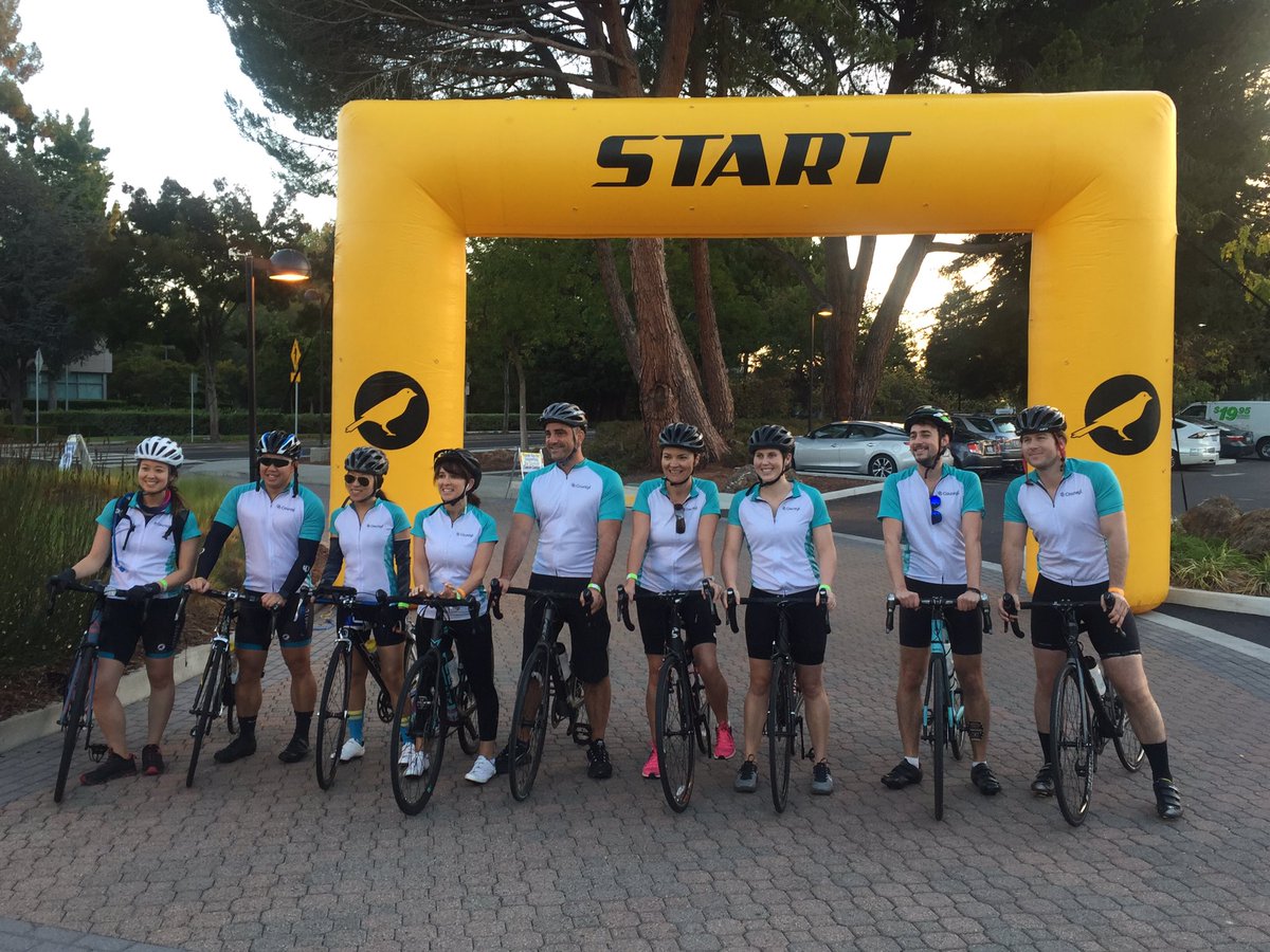 CanaryChallenge's tweet photo. The @Counsyl team is ready to ride! Are you? #canarychallenge https://t.co/S2aWVZhS0o
