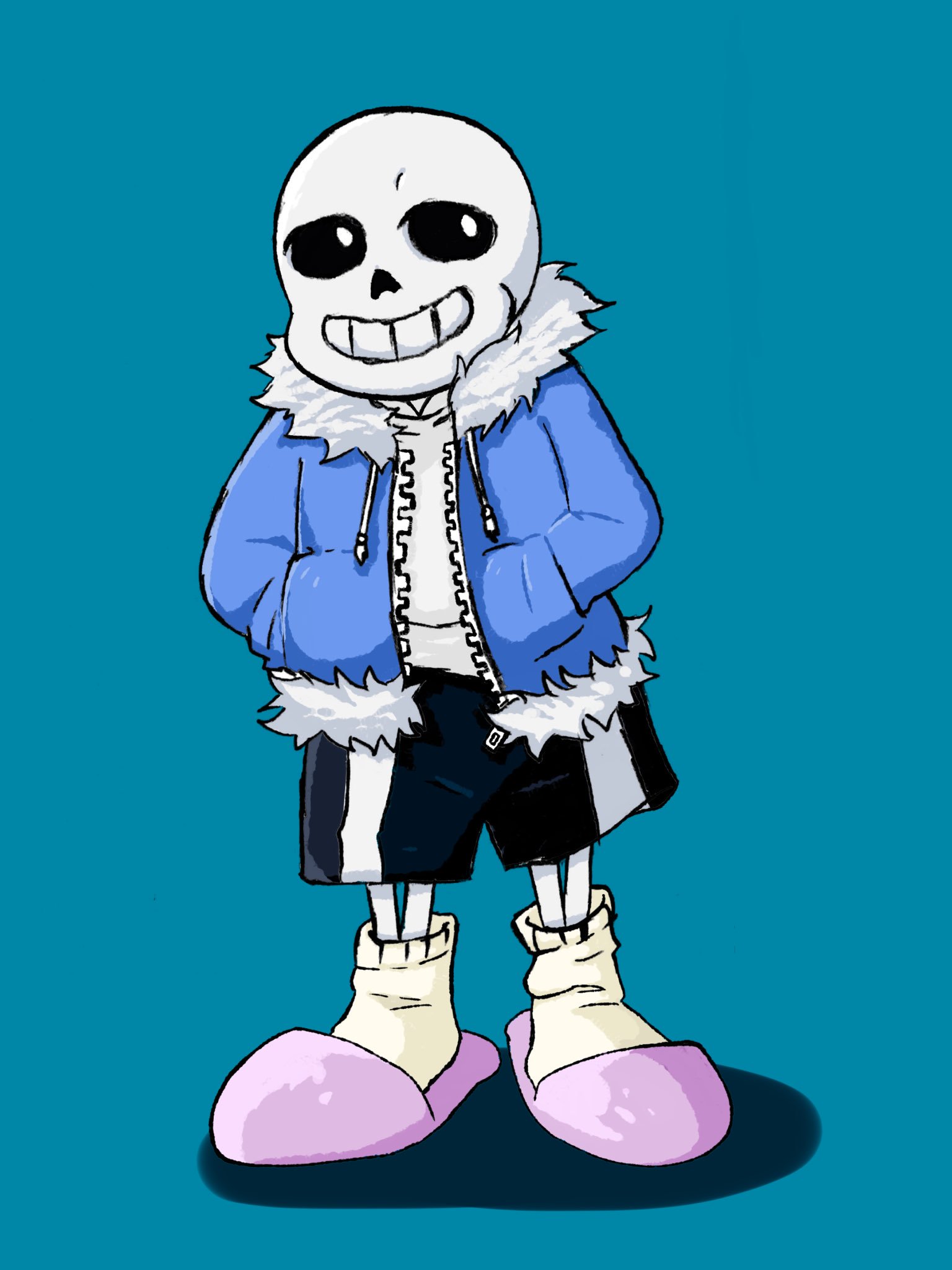 Onemu 絵垢 アンダーテール Undertale イラスト サンズ Sans T Co 7t1mpmgab5 Twitter
